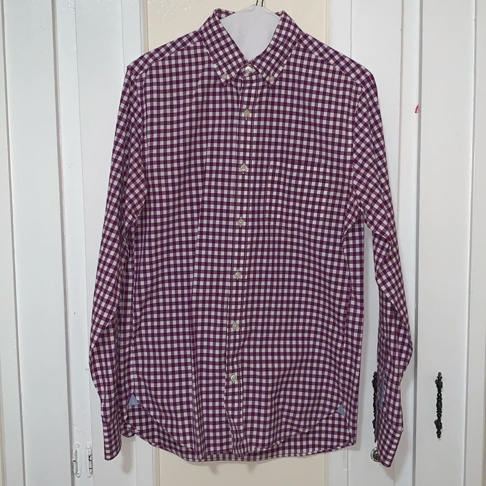 J.Crew Men’s Gingham Button Up Shirt XS
